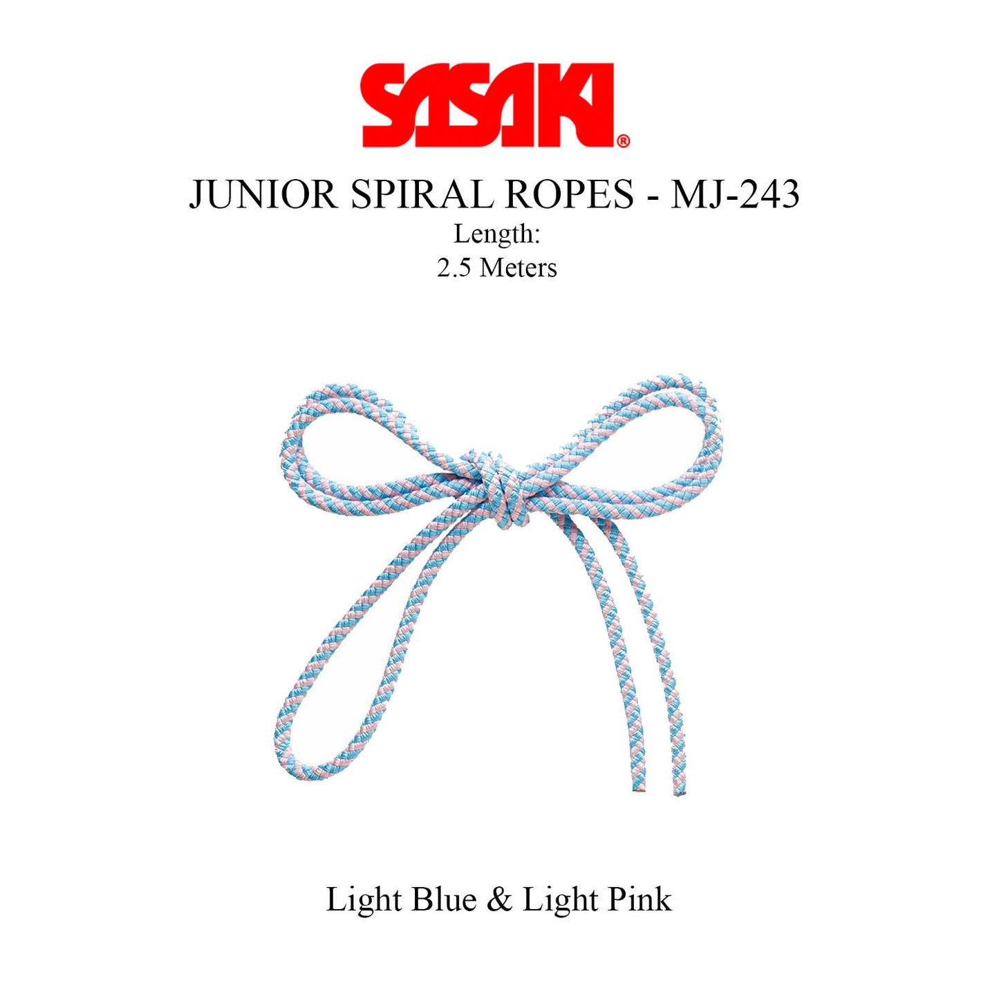 SASAKI Junior Spiral Ropes 2.5 m