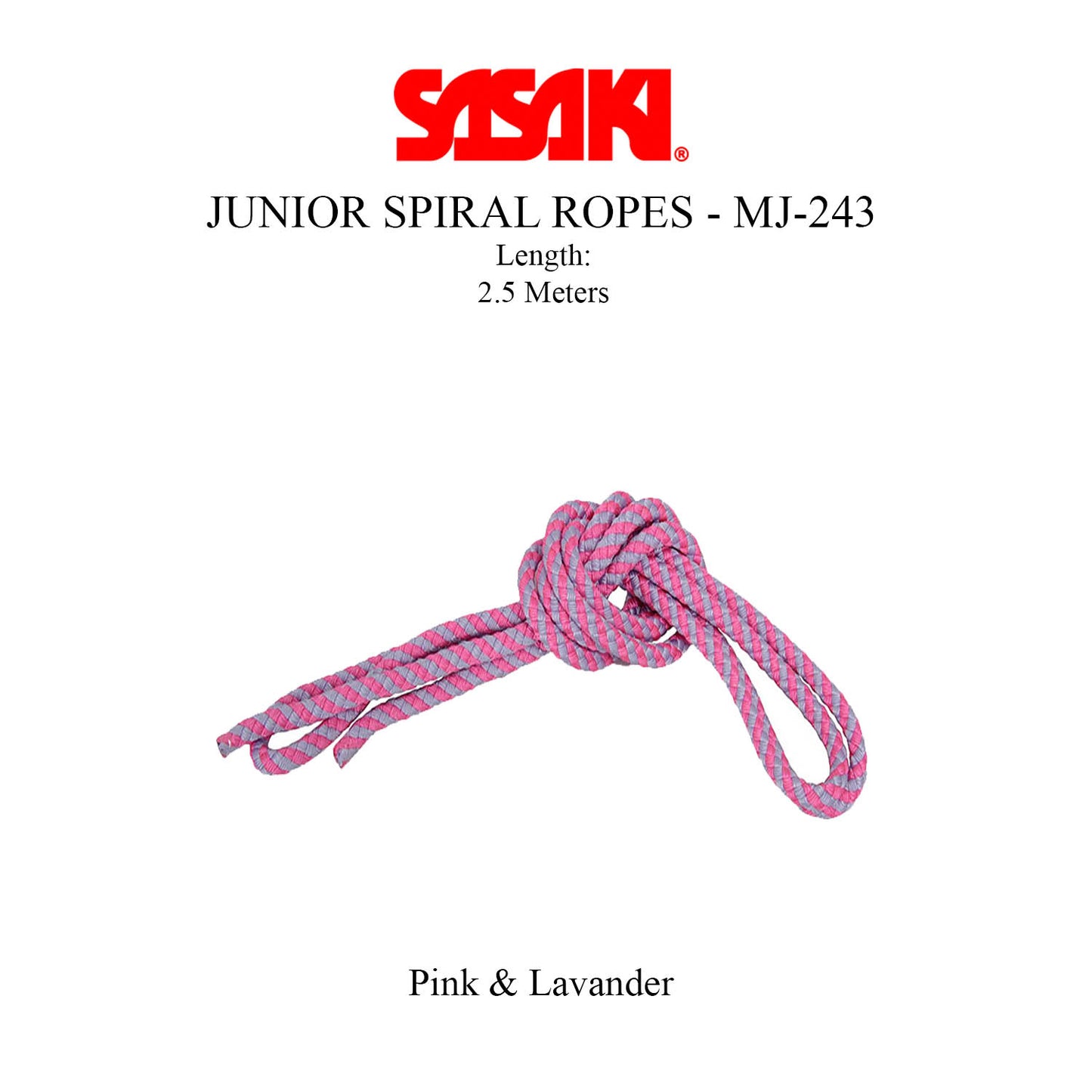 SASAKI Junior Spiral Ropes 2.5 m