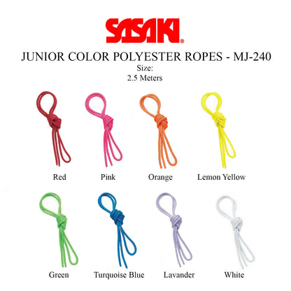 SASAKI Junior Single Colour Ropes 2.5 m