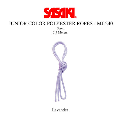 SASAKI Junior Single Colour Ropes 2.5 m
